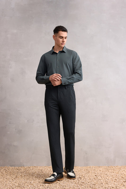 Non-Iron 長袖商務恤衫