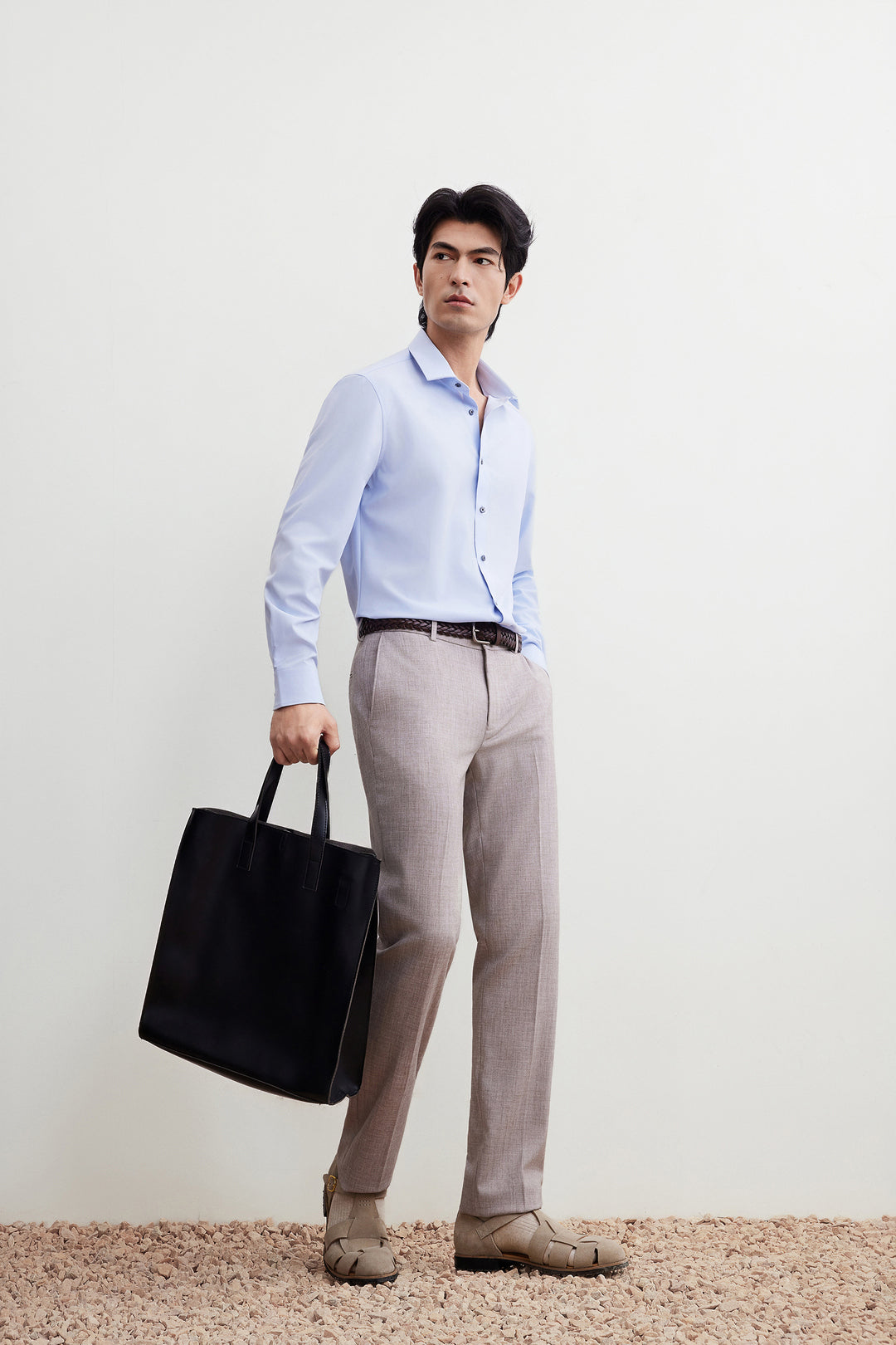 Non-Iron 長袖商務恤衫