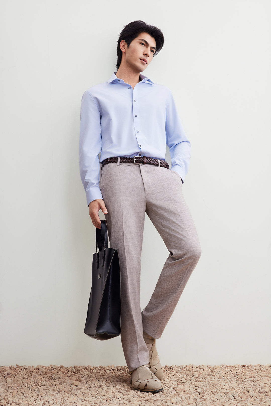 Non-Iron 長袖商務恤衫