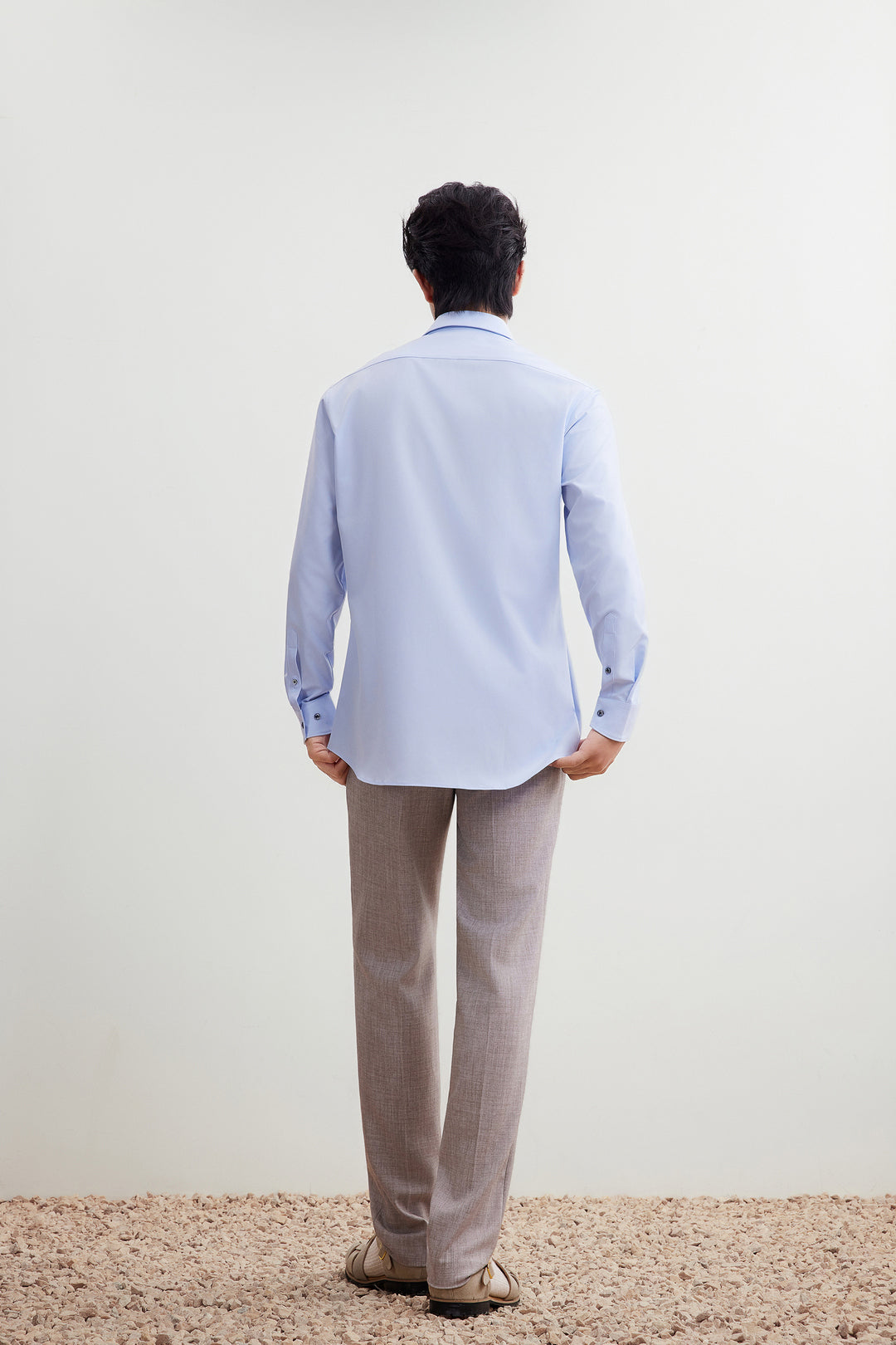 Non-Iron 長袖商務恤衫