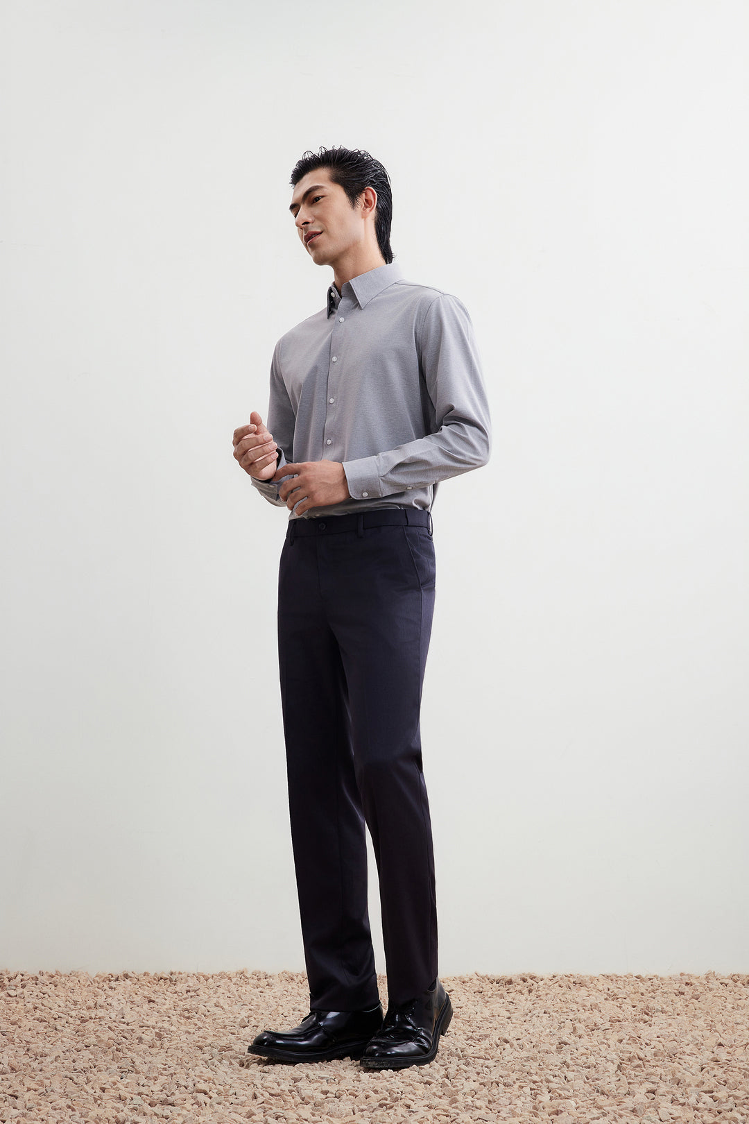 Non-Iron 長袖商務恤衫