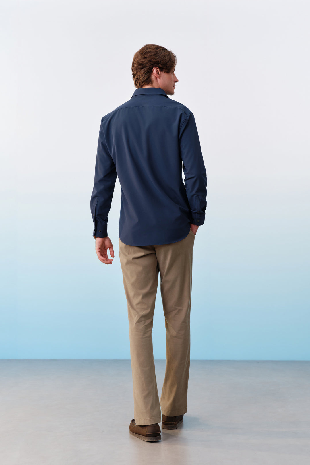 Non-Iron 長袖商務恤衫