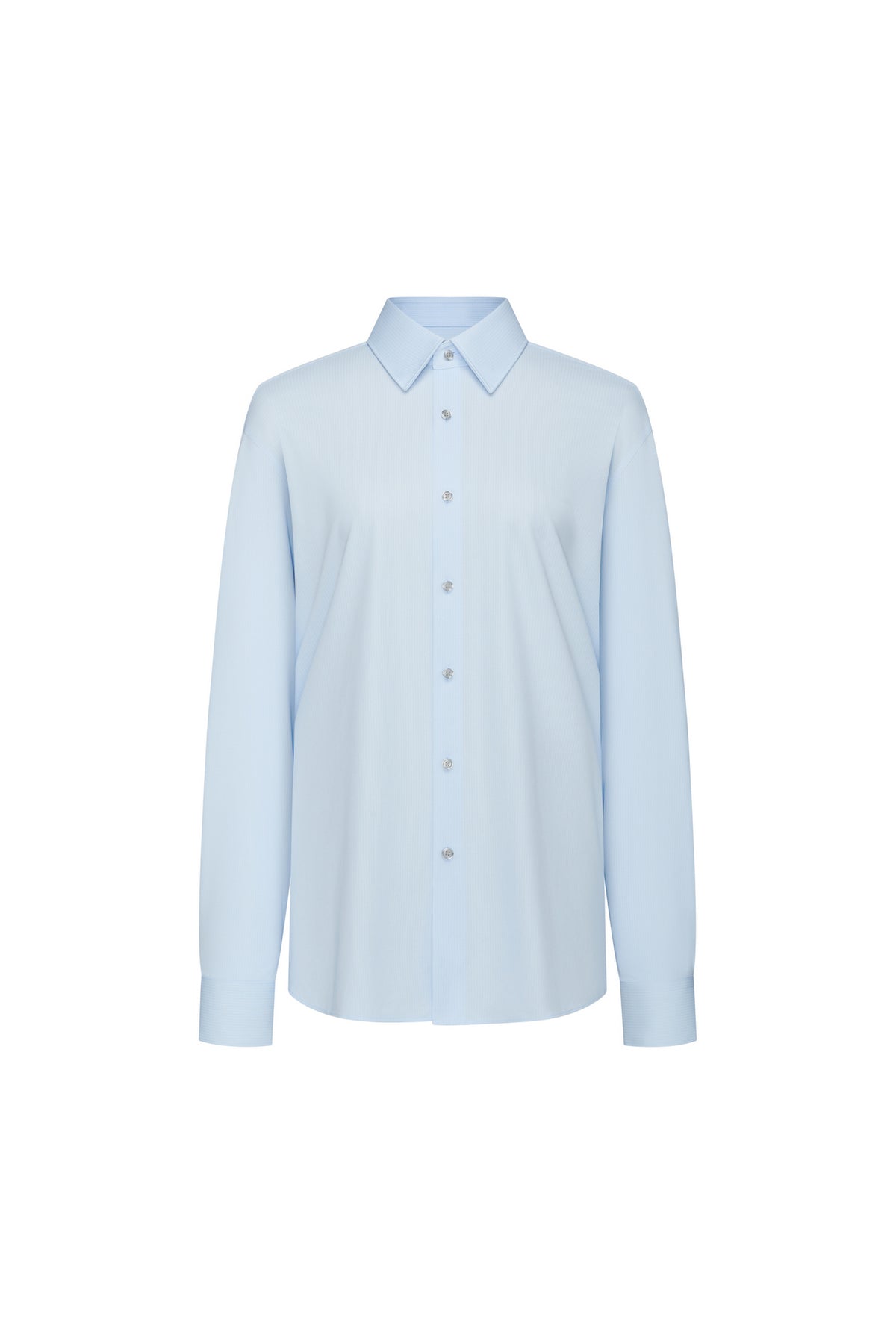 G2000 MAN-non-iron-textured-stripe-long-sleeve-dress-shirt-56123422-Blue