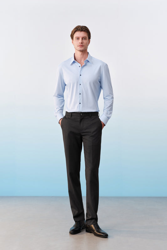 Non-Iron Long-Sleeve Dress Shirt