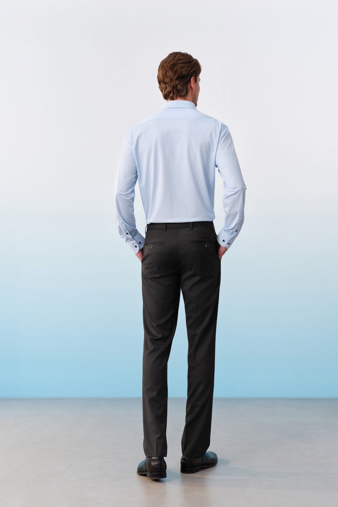 Non-Iron 長袖商務恤衫