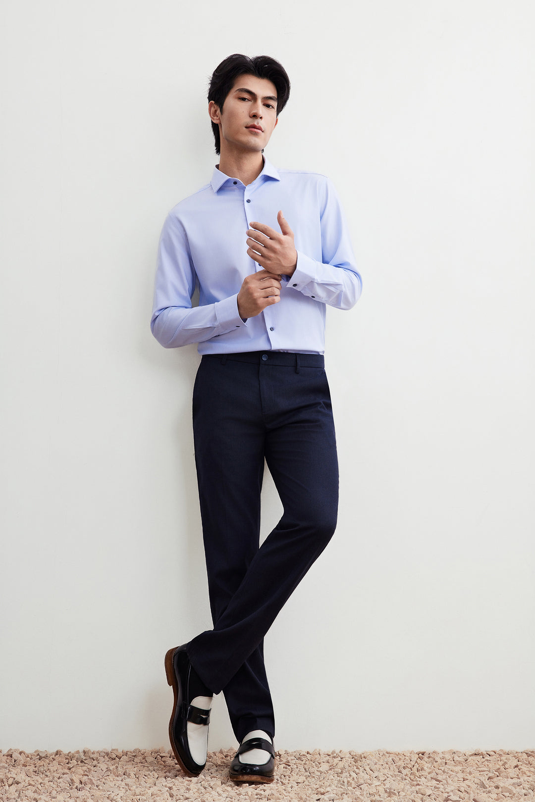 Non-Iron 長袖商務恤衫