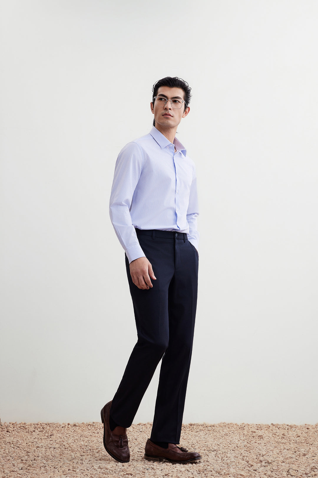 Non-Iron 長袖商務恤衫