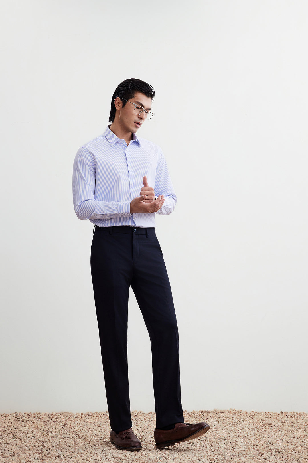 Non-Iron 長袖商務恤衫