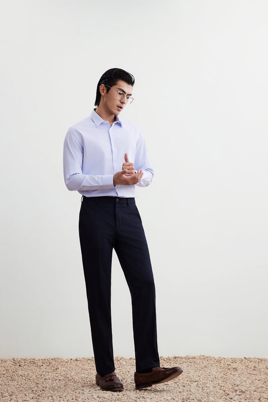 Non-Iron 長袖商務恤衫