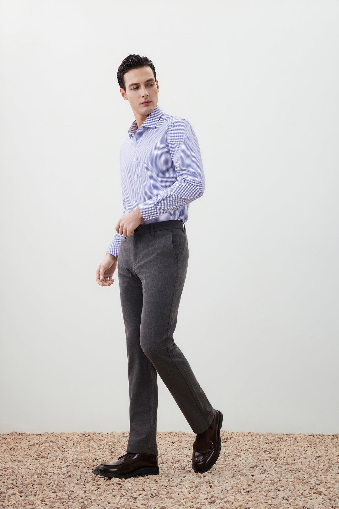 Non-Iron 長袖商務恤衫