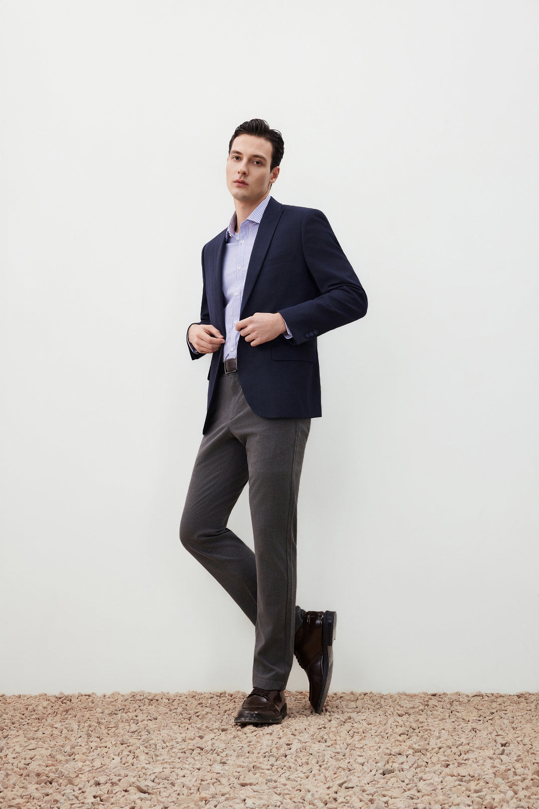 Non-Iron 長袖商務恤衫