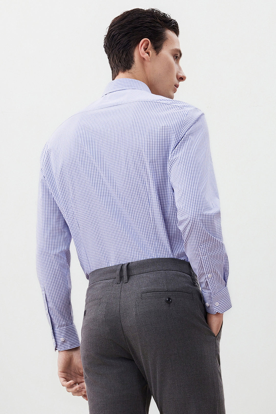 Non-Iron 長袖商務恤衫