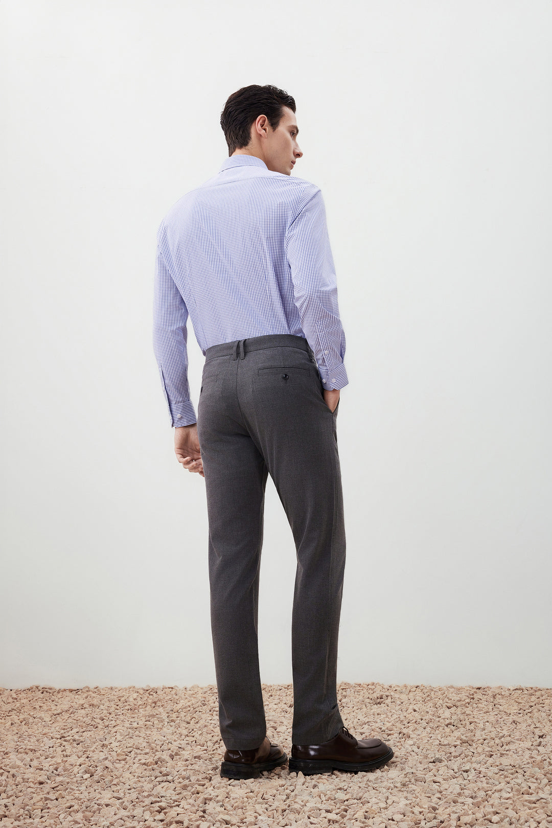 Non-Iron 長袖商務恤衫