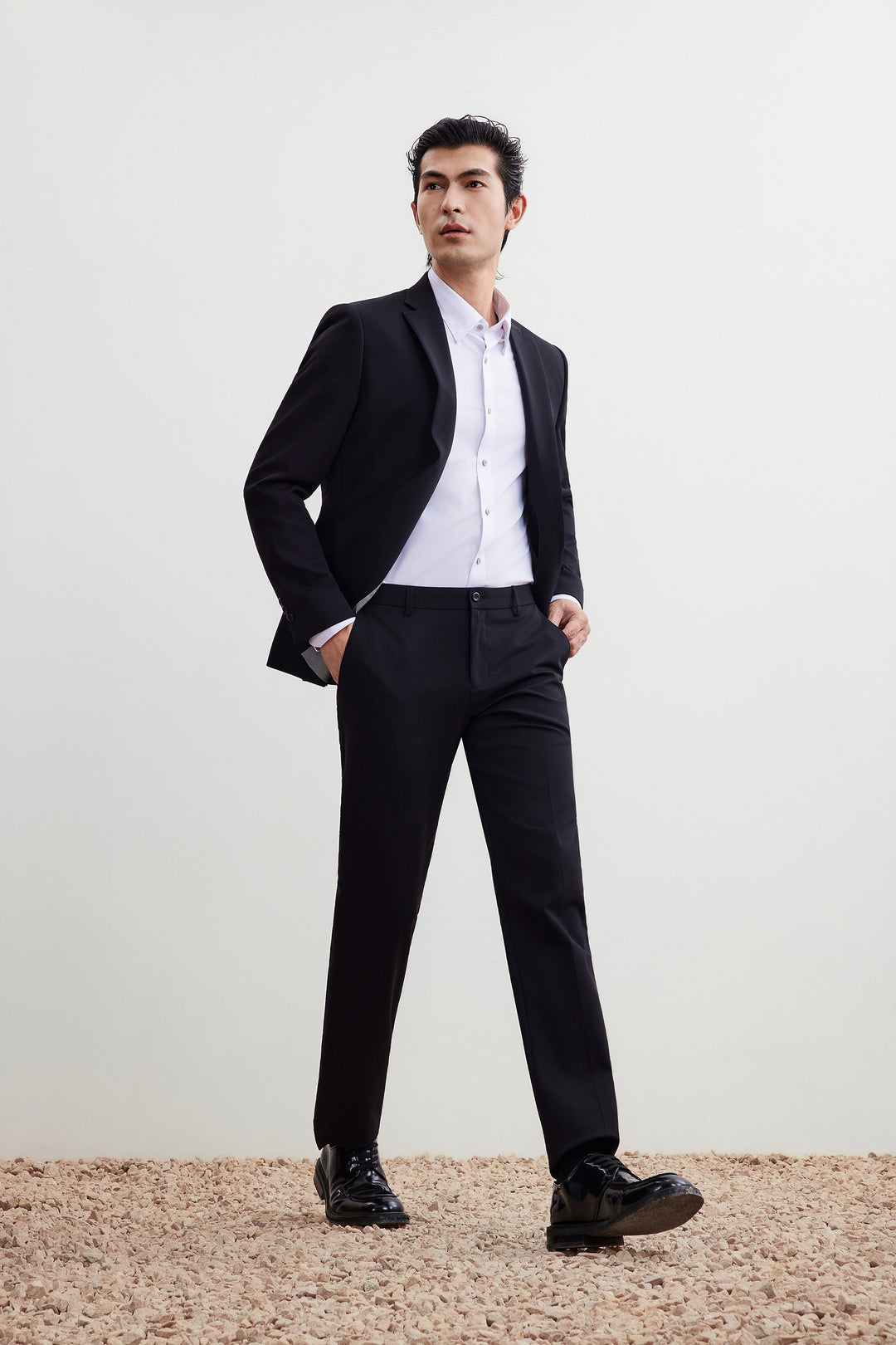 Non-Iron 長袖商務恤衫