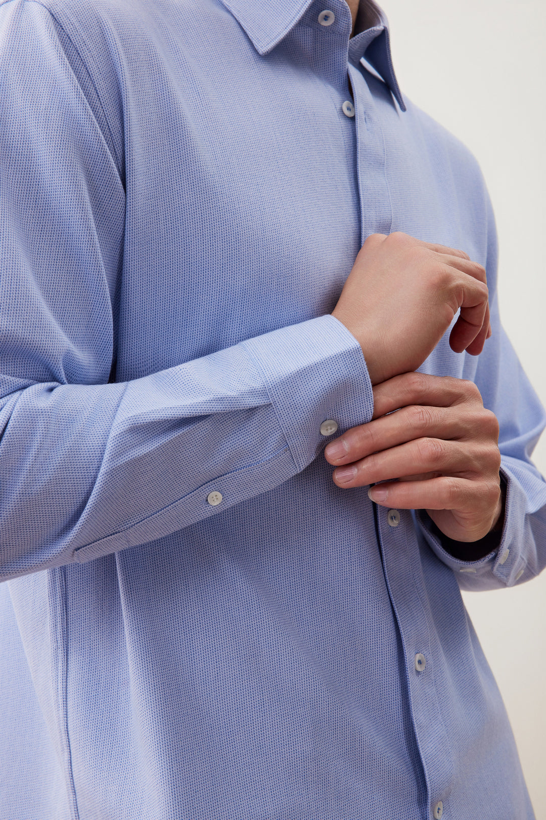 2-Side Long-Sleeve Casual Shirt