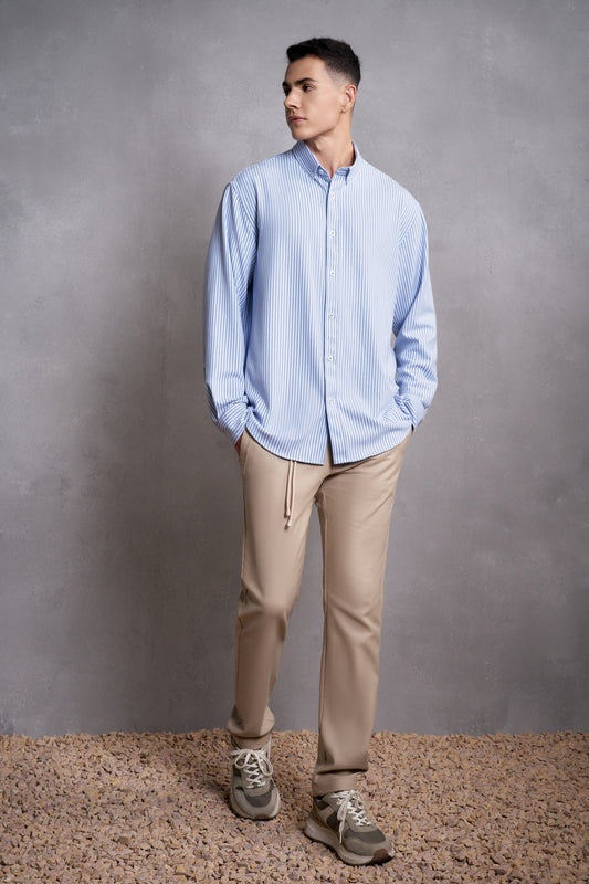 2-Side 長袖休閒恤衫