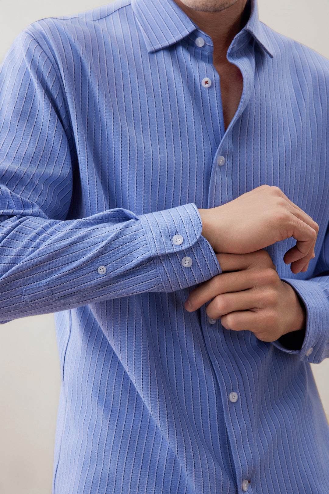 2-Side 長袖休閒恤衫