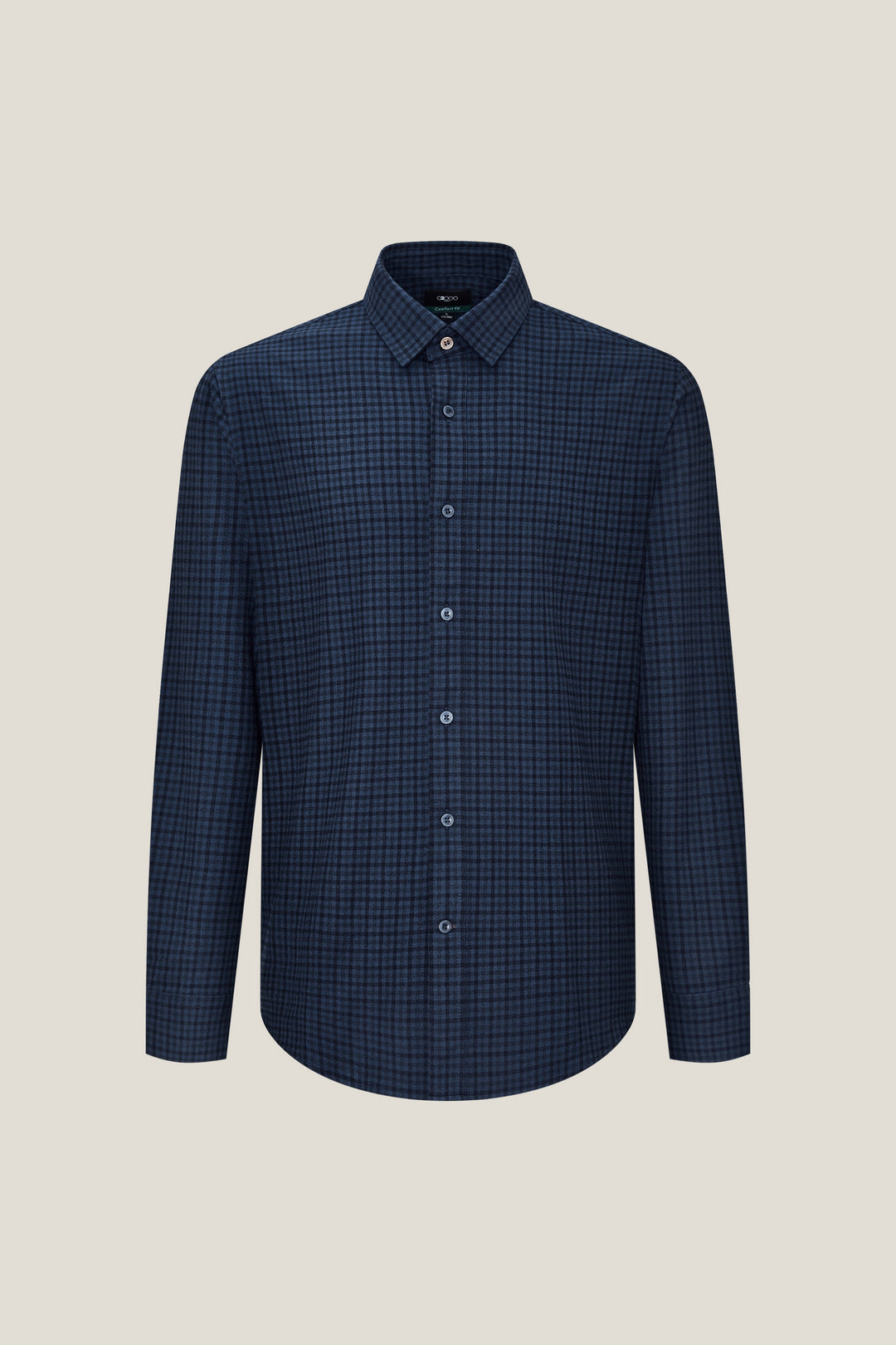 G2000 MAN-polyester-blend-long-sleeve-casual-shirt-56123988-Blue