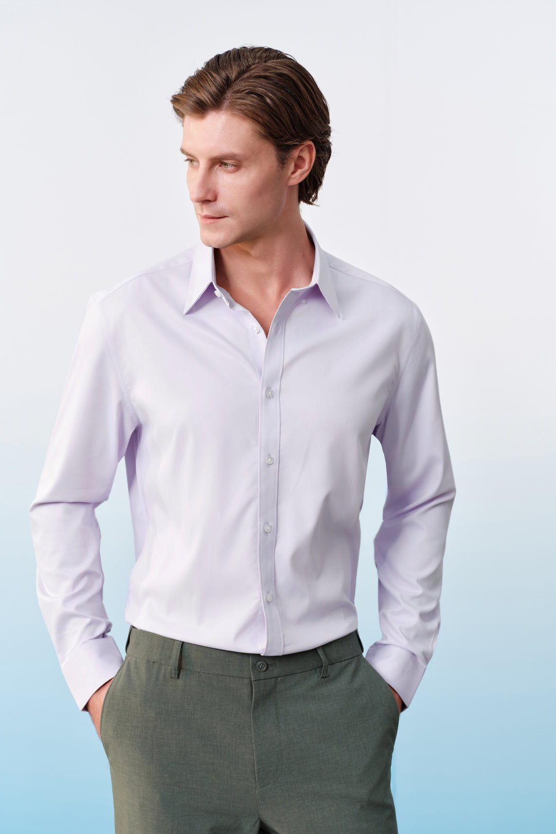 G2000 MAN-easy-ironing-long-sleeve-dress-shirt-56129012-Purple