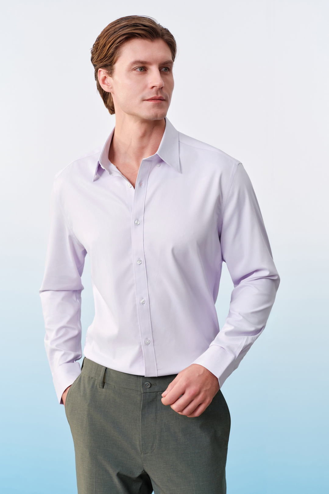 Easy Ironing Long-Sleeve Dress Shirt