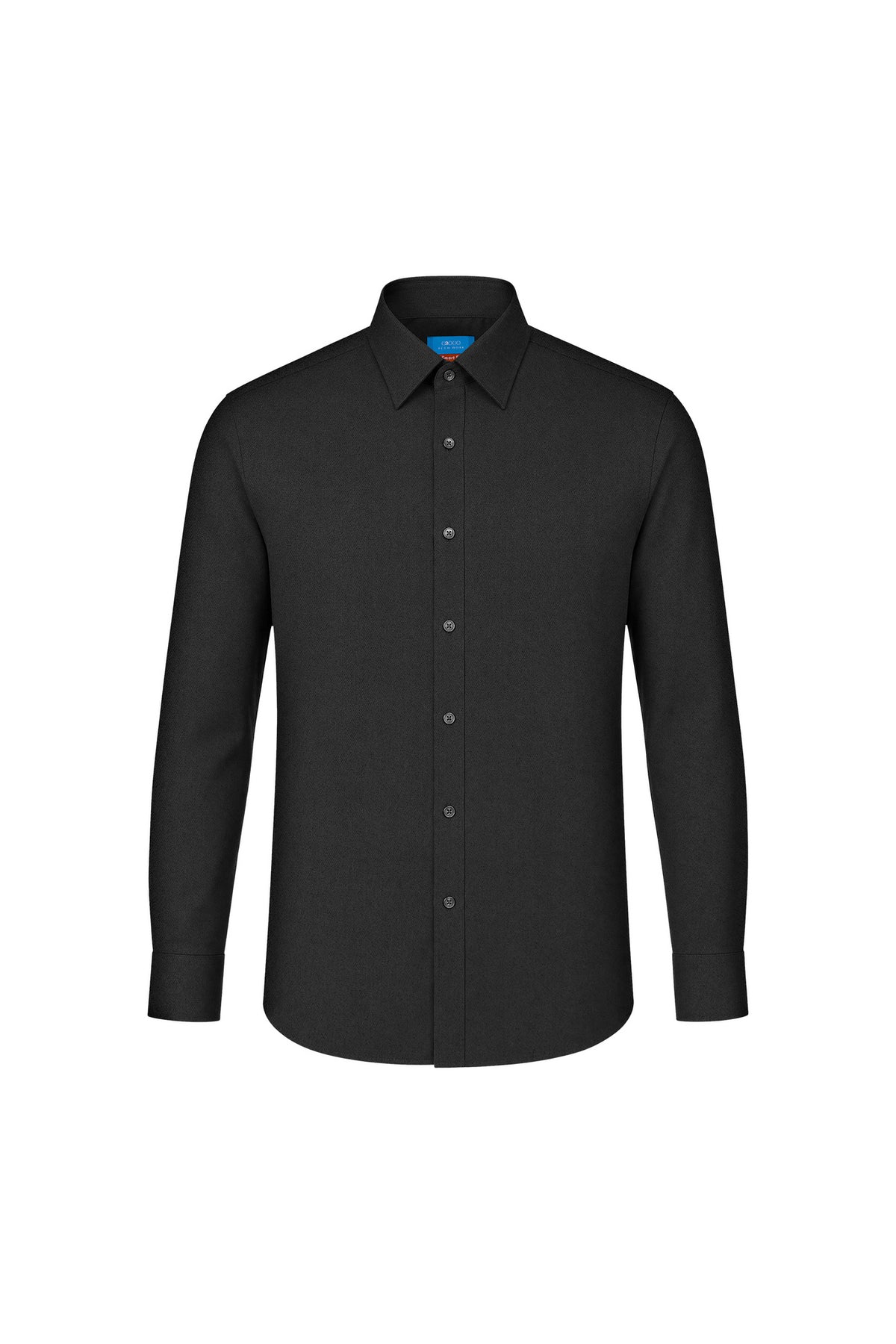 G2000 MAN-easy-ironing-fine-twill-long-sleeve-dress-shirt-56129012-Black