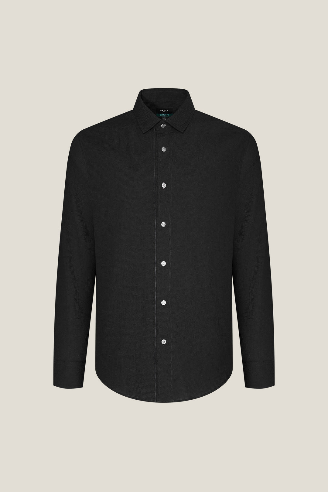 G2000 MAN-comfort-fit-long-sleeve-casual-shirt-56129898-Black