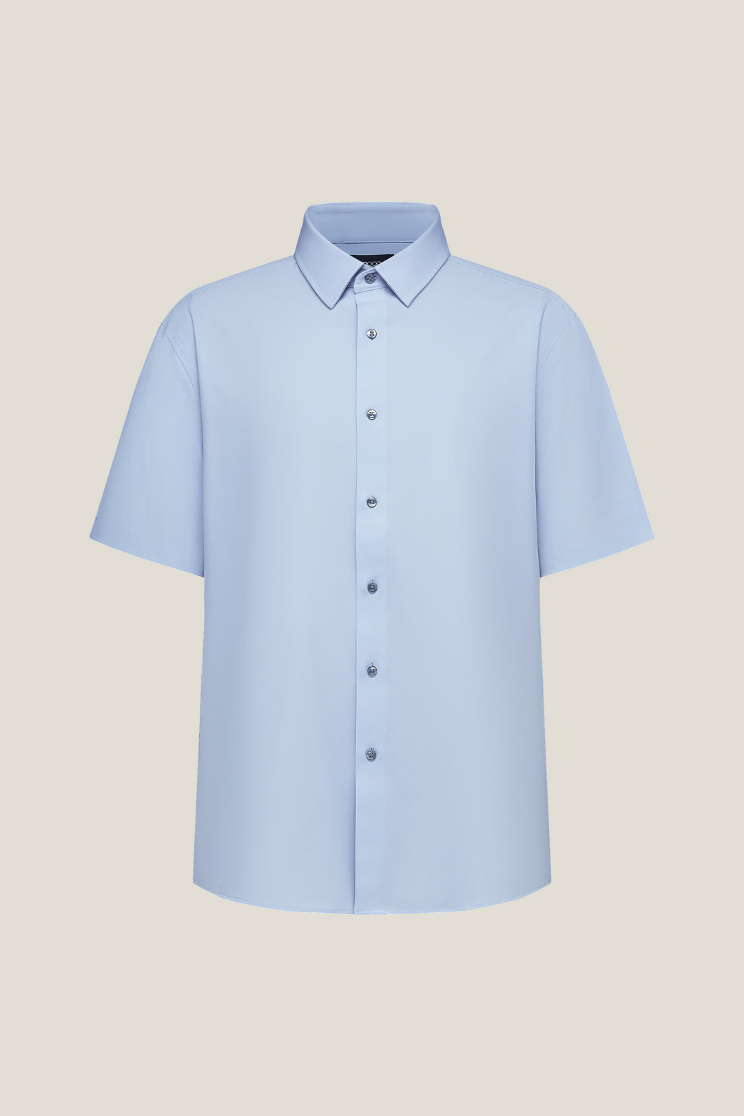 G2000 MAN-non-iron-short-sleeve-dress-shirt-56133211-Blue
