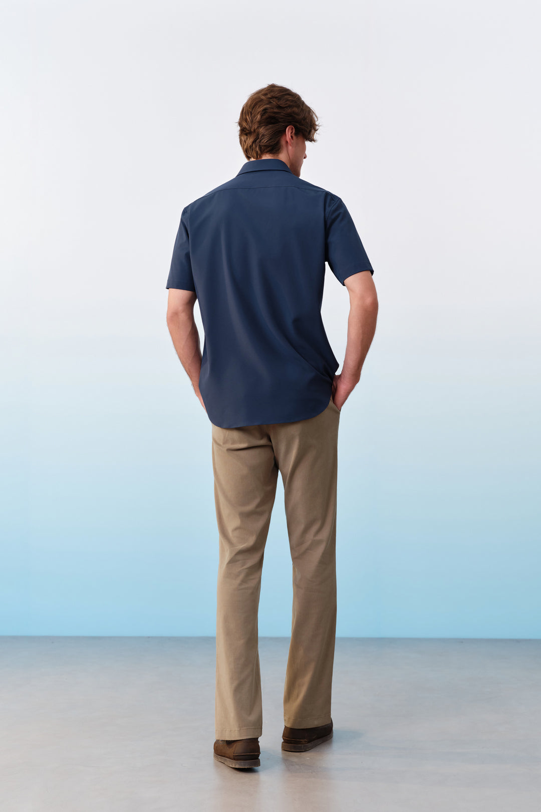 Non-Iron 短袖商務恤衫