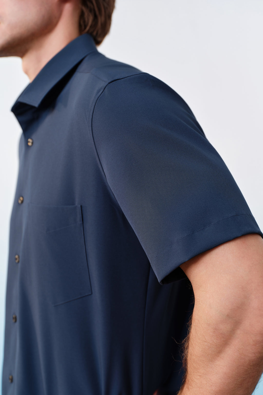 Non-Iron 短袖商務恤衫
