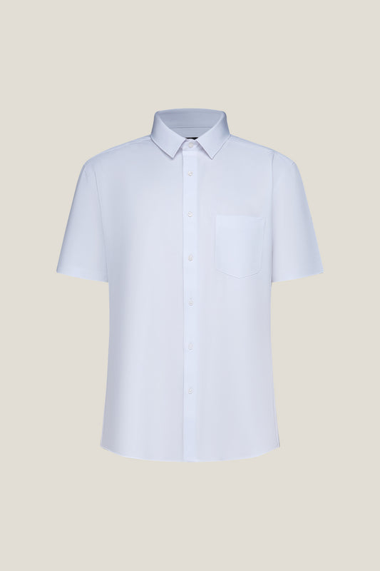 G2000 MAN-non-iron-short-sleeve-dress-shirt-56133382-White