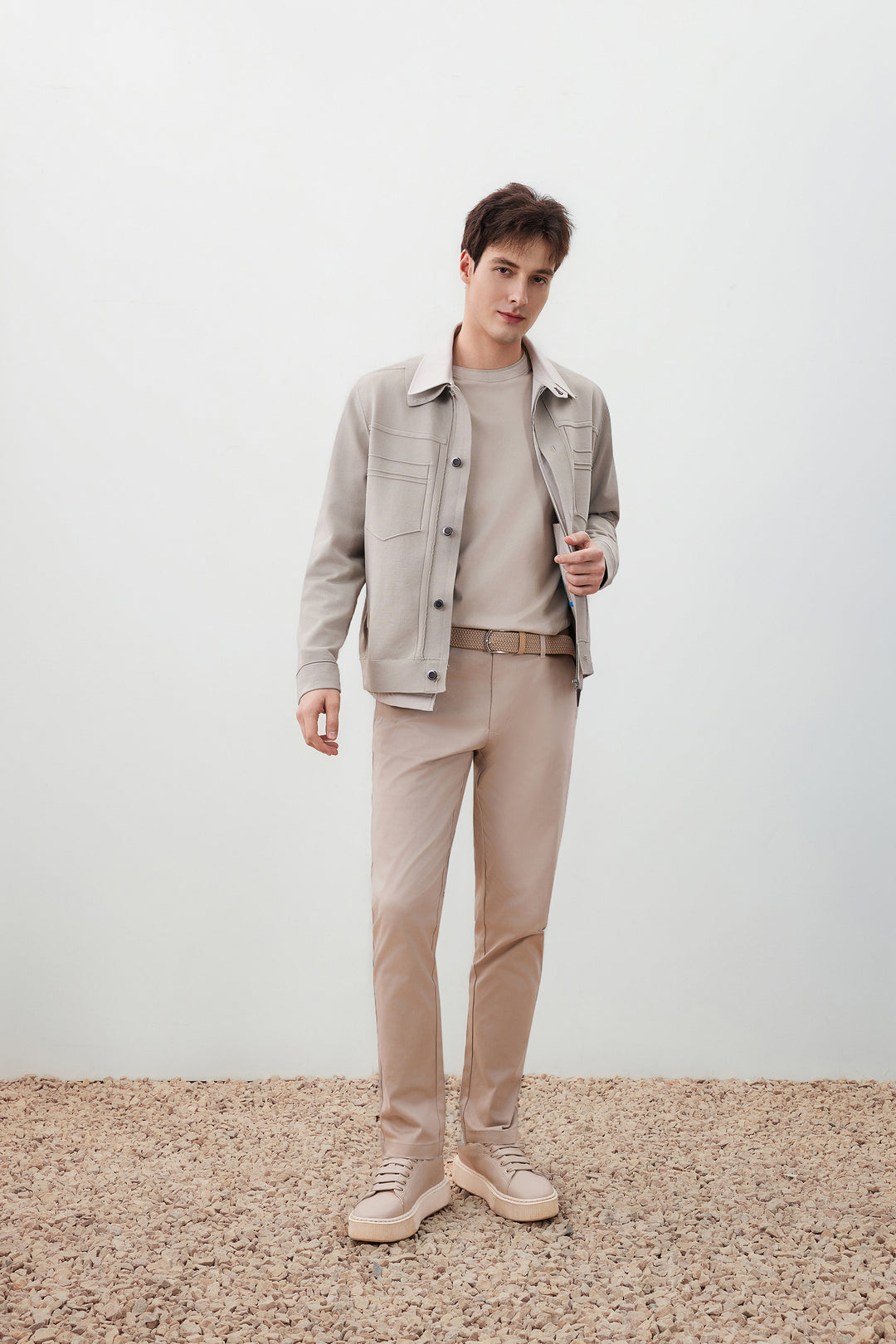 Mercerized Cotton 短袖休閒T恤