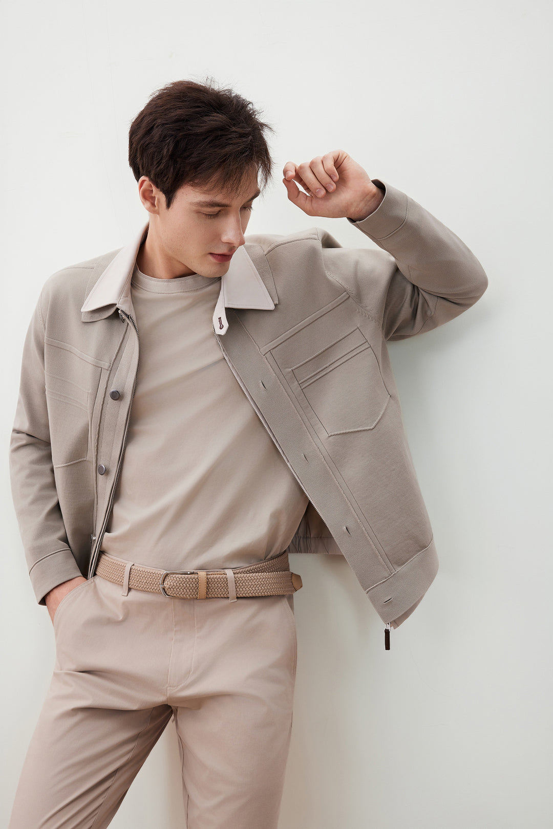 Mercerized Cotton 短袖休閒T恤