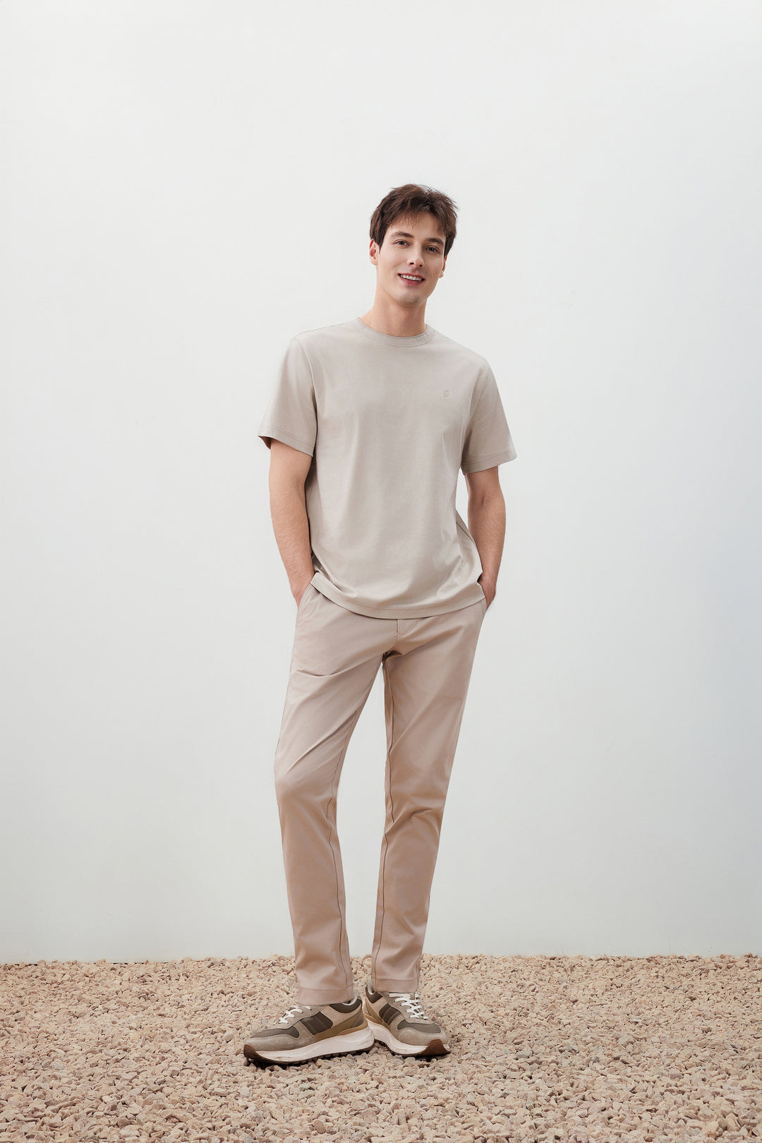 Mercerized Cotton 短袖休閒T恤