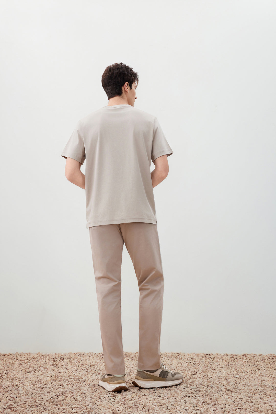 Mercerized Cotton 短袖休閒T恤