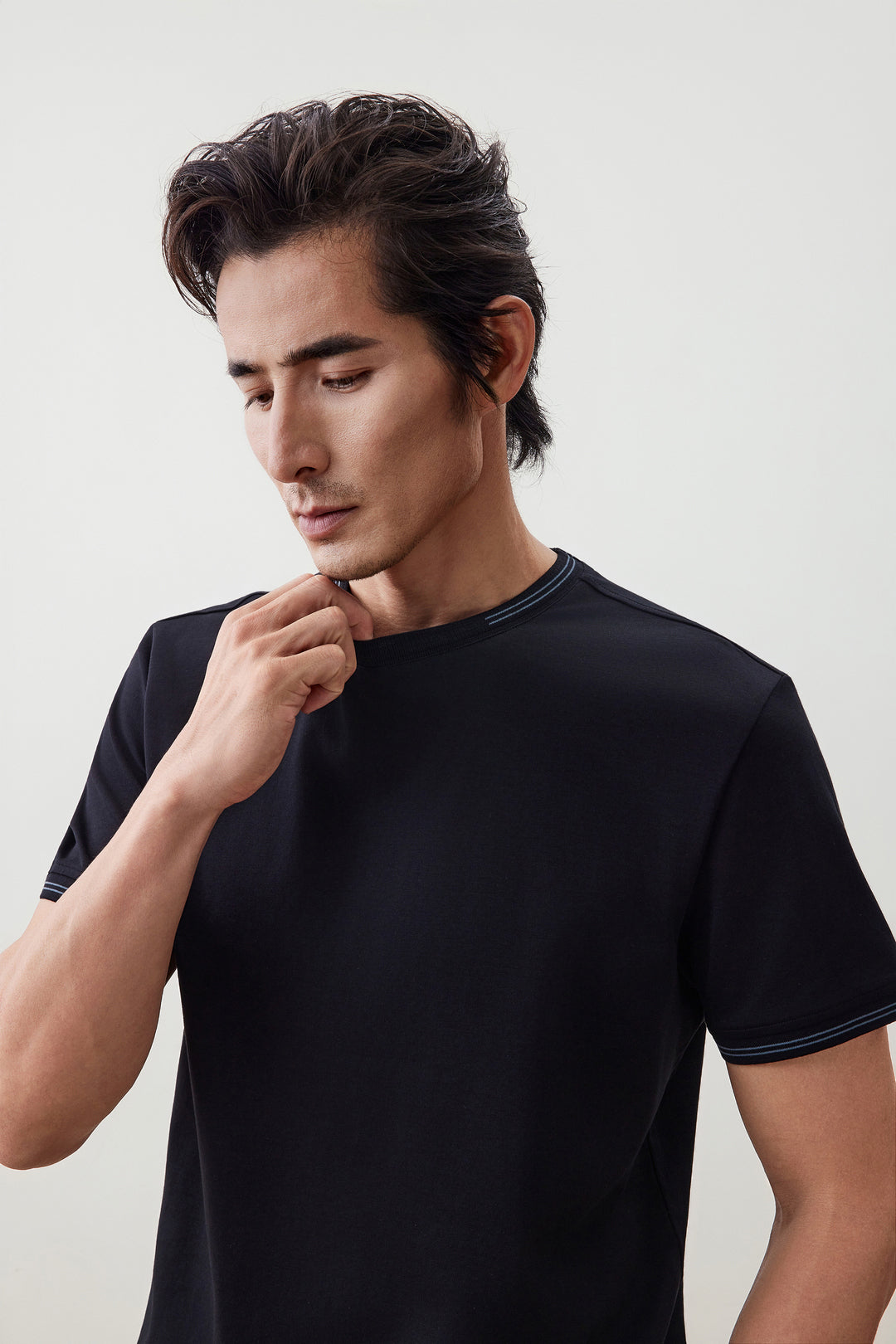 G2000 MAN-cool-touch-short-sleeve-casual-t-shirt-56140411-Black