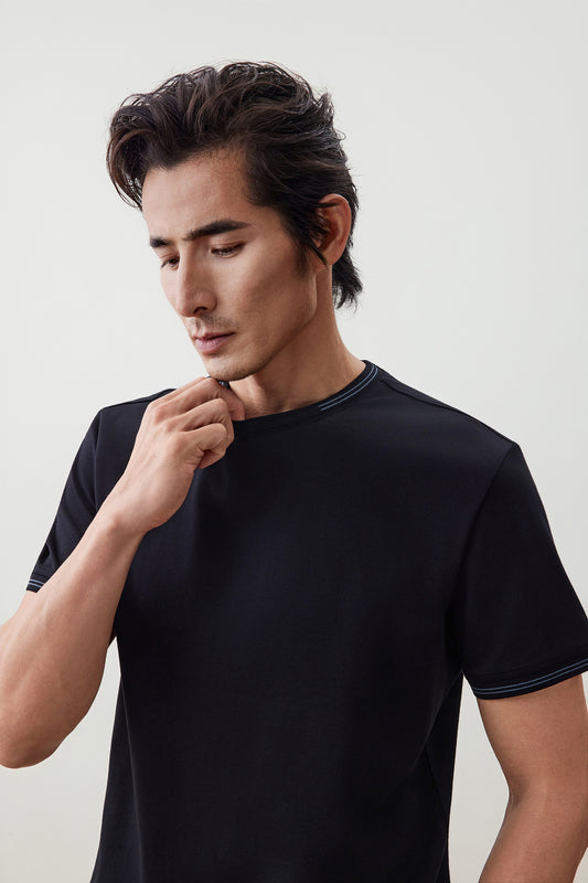 G2000 MAN-cool-touch-short-sleeve-casual-t-shirt-56140411-Black