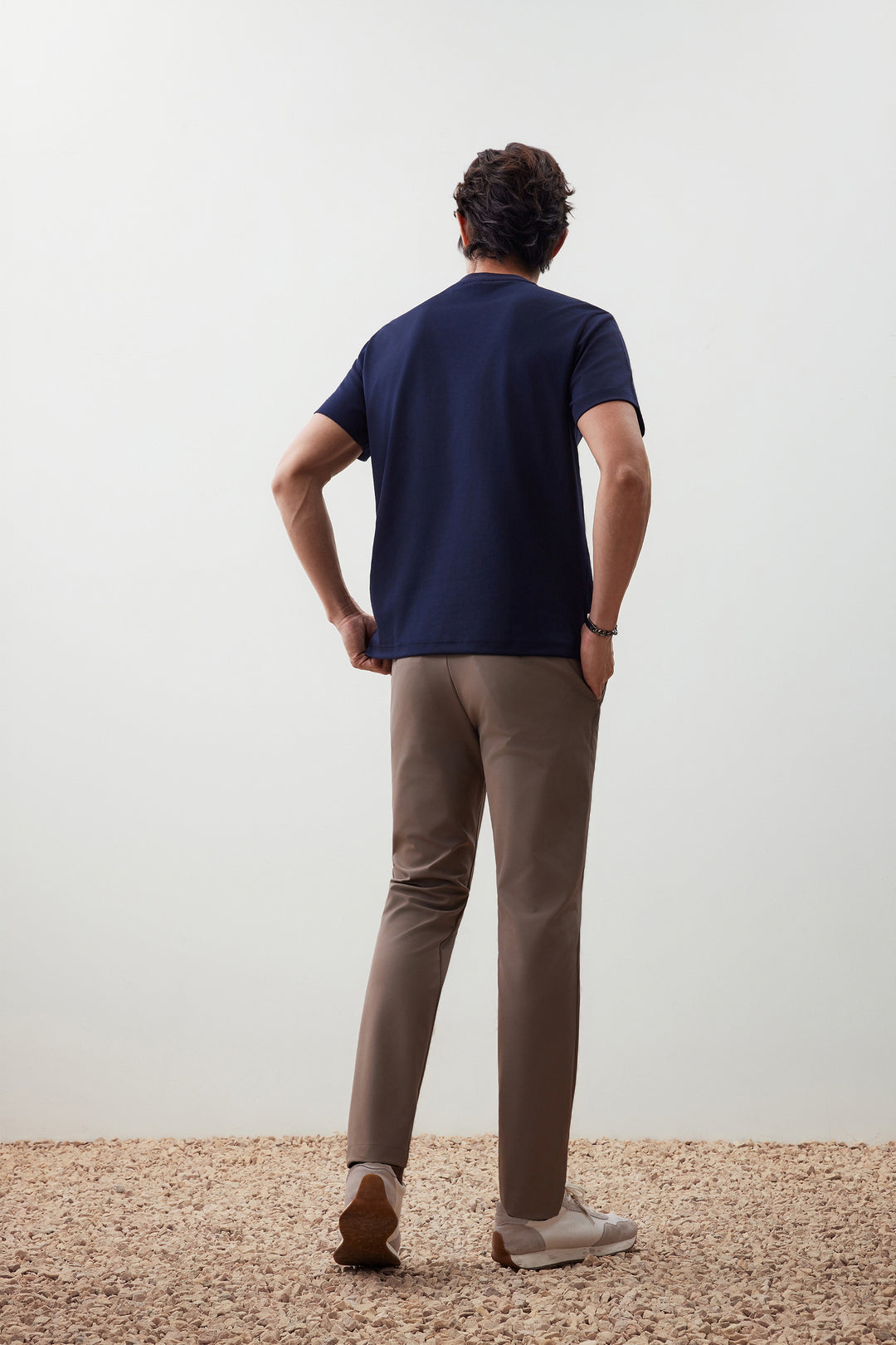 Mercerized Cotton 短袖休閒T恤