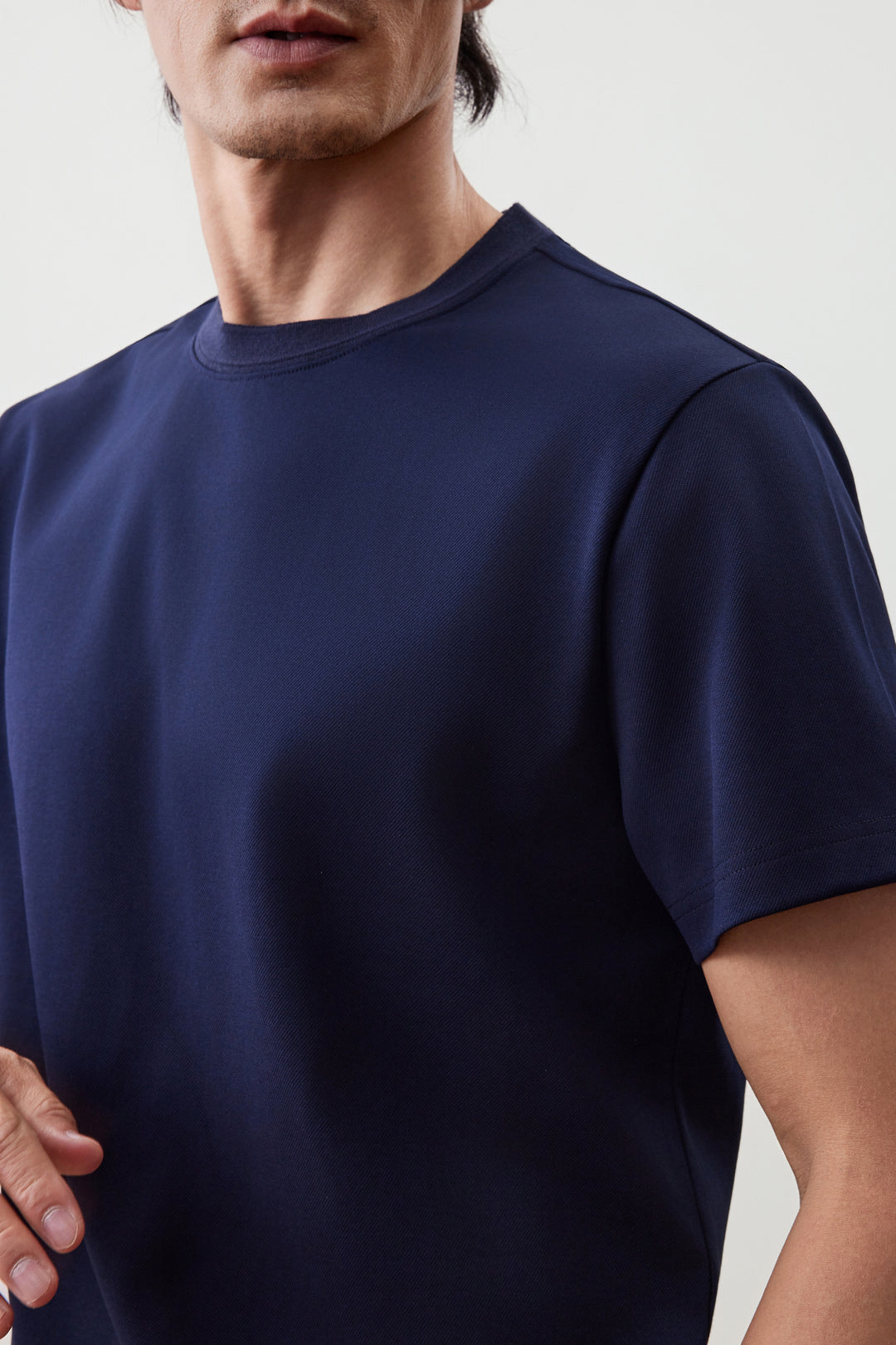 Mercerized Cotton 短袖休閒T恤