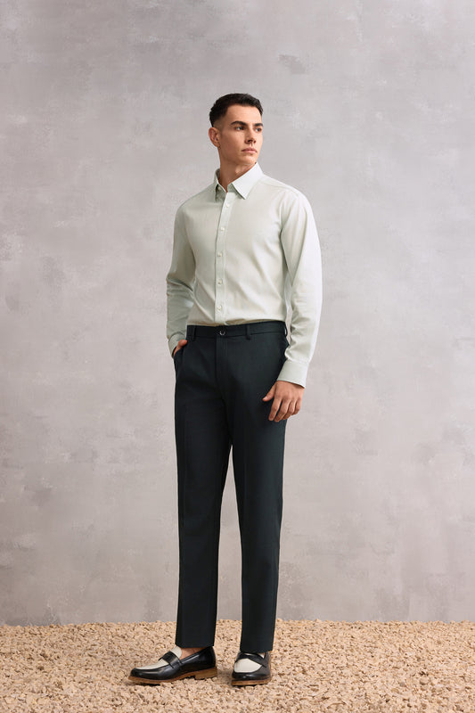 Teflon 套裝西裝褲