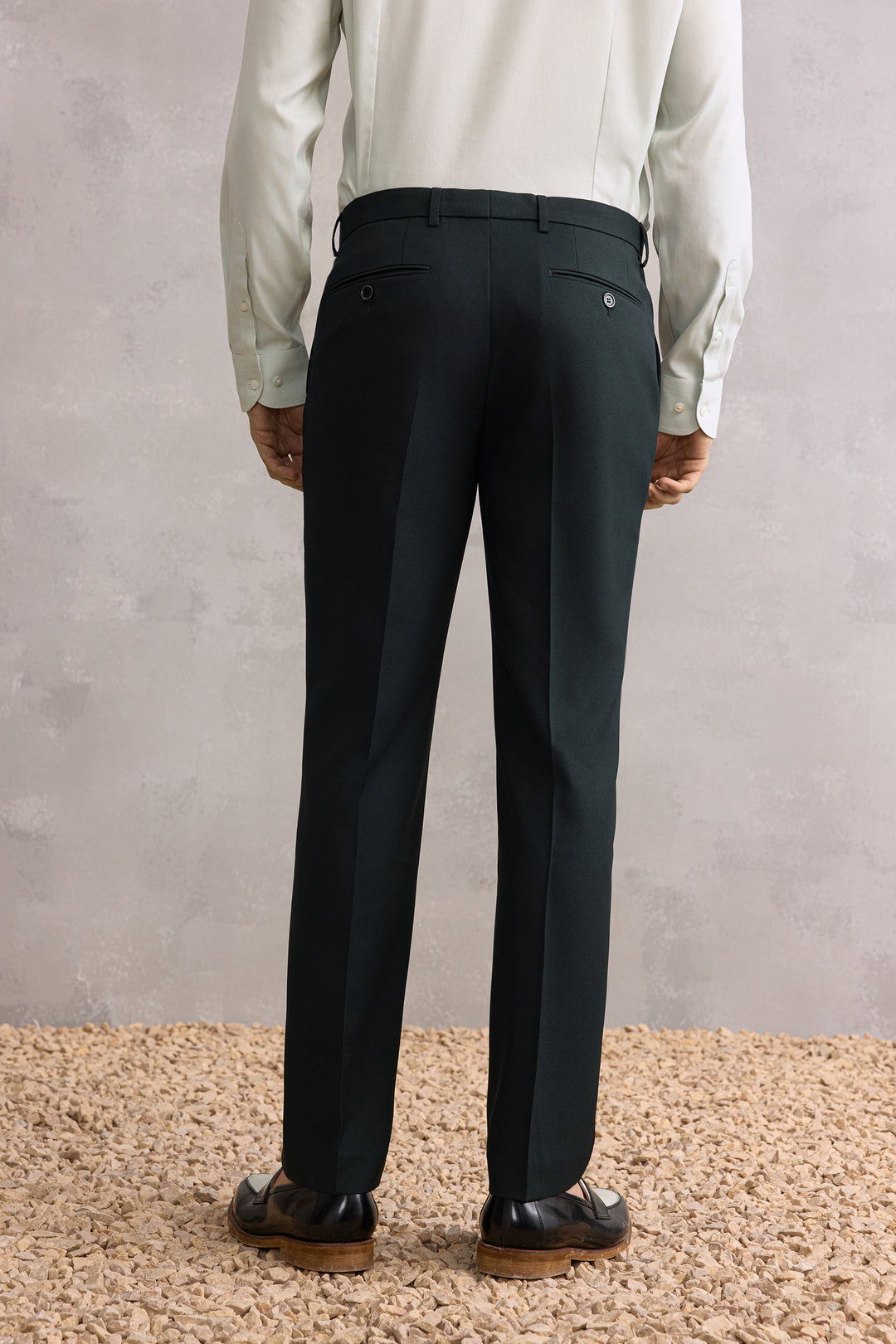 Teflon 套裝西裝褲