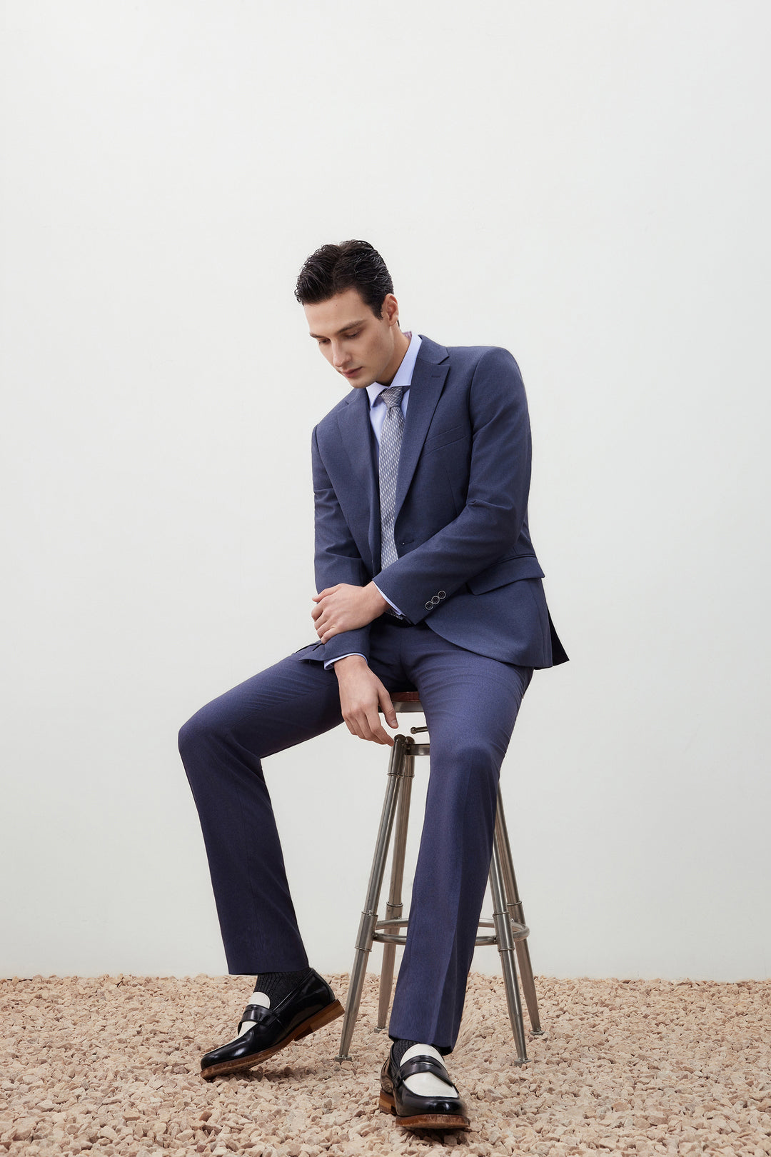 G2000 MAN-teflon-suit-pants-56152012-Blue
