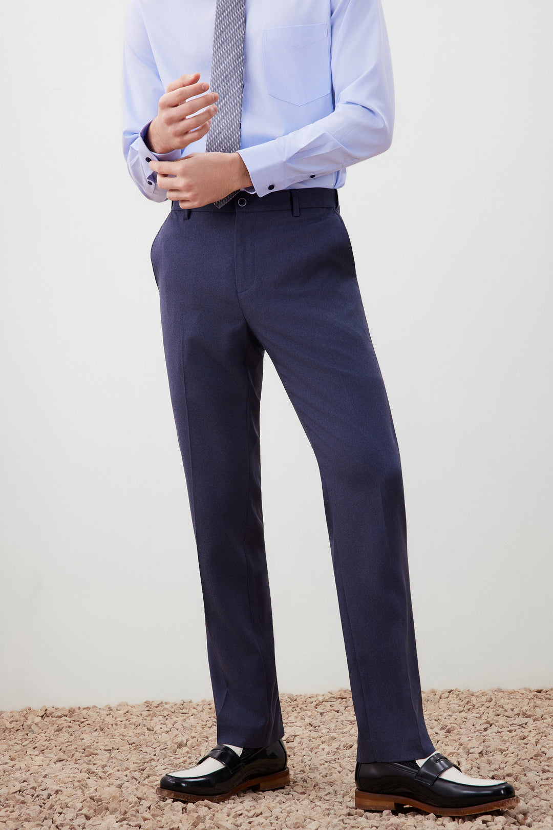 Teflon 套裝西裝褲