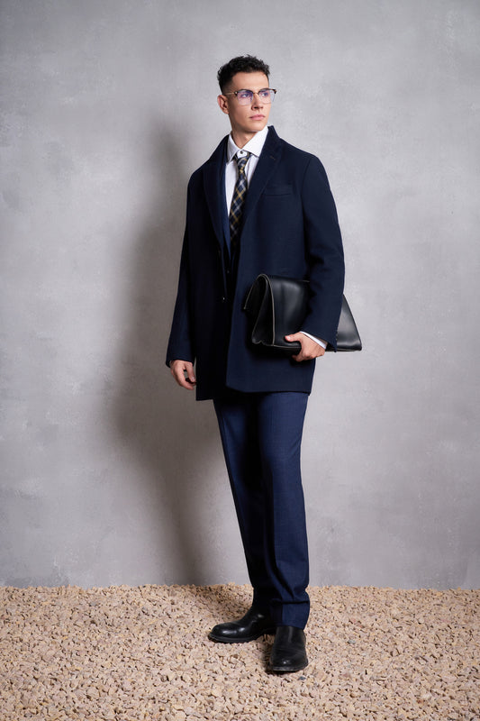 G2000 MAN-anti-bacterial-suit-pants-56153476-Blue