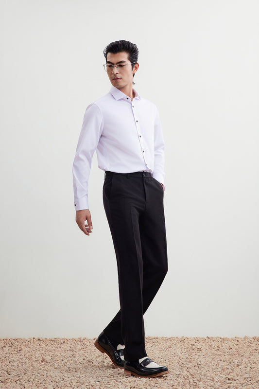 G2000 MAN-anti-bacterial-dress-pants-56153605-Black