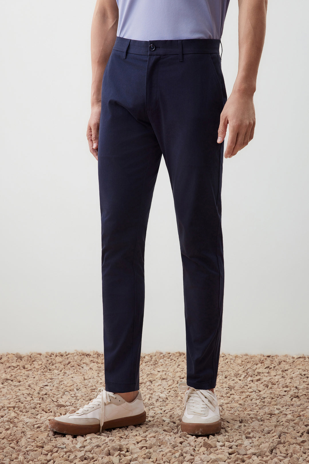 Cotton Blend 休閒長褲