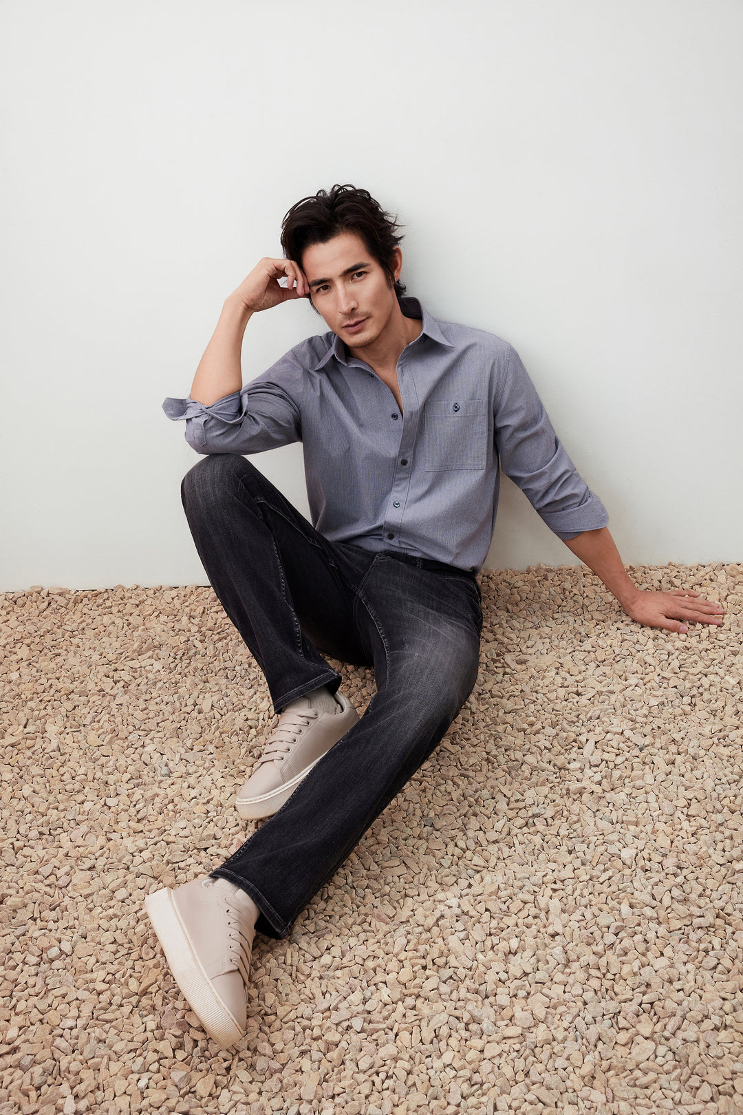 G2000 MAN-cotton-blend-jeans-56161111-Grey