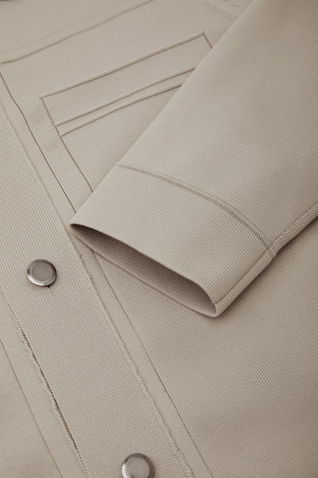 Denim-Style 針織外套