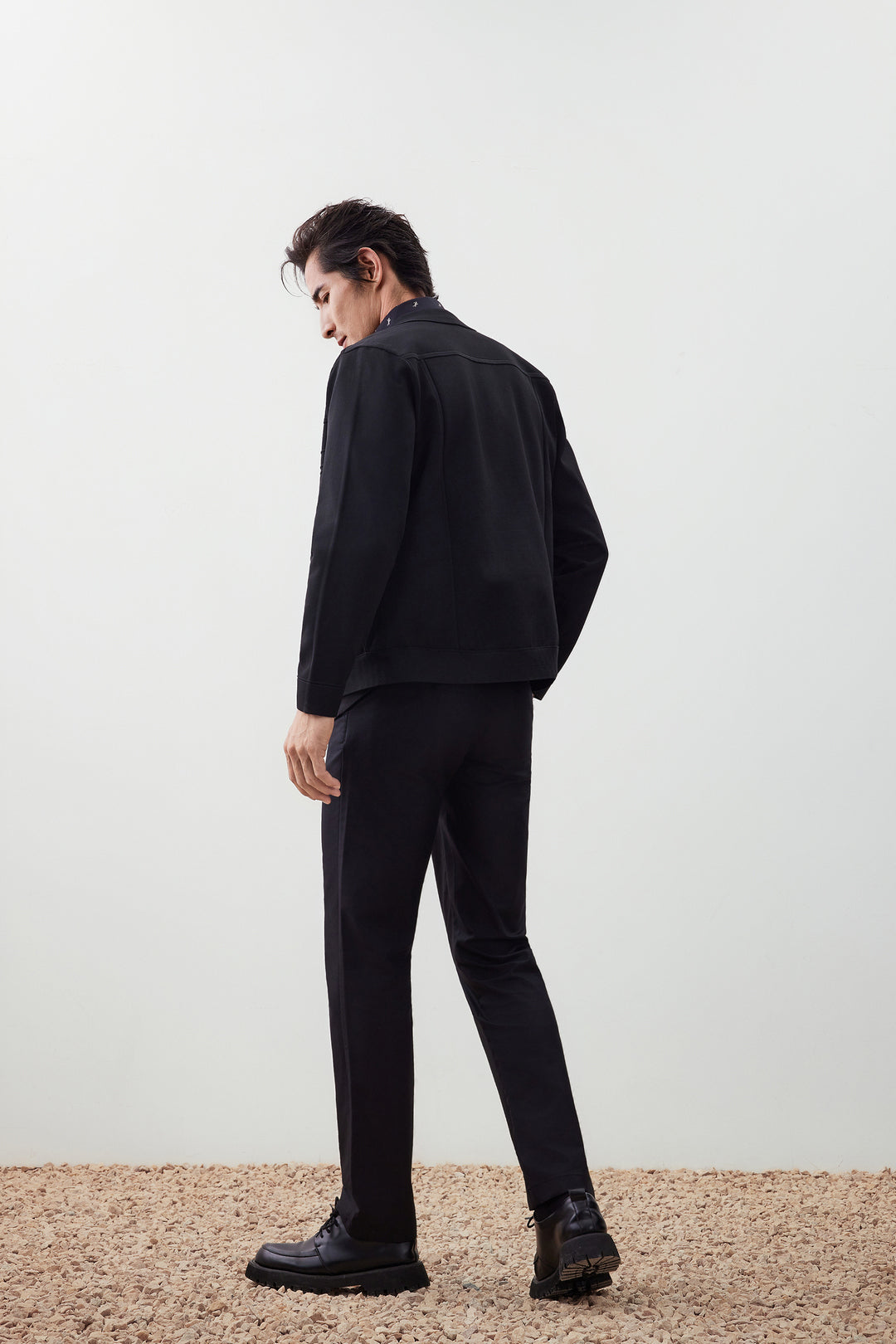 Denim-Style 針織外套