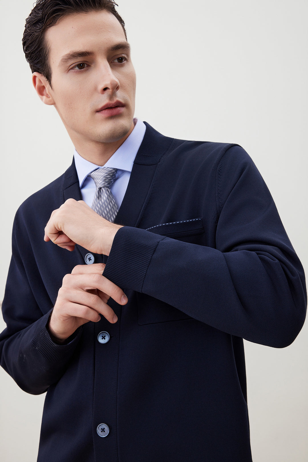 G2000 MAN-polyester-cardigan-56172051-Blue