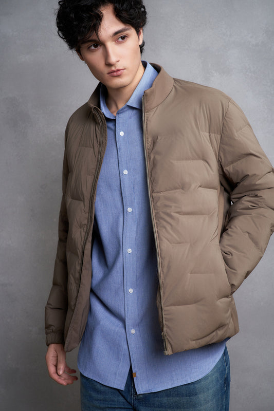 G2000 MAN-water-repellent-down-jacket-56193972-Brown